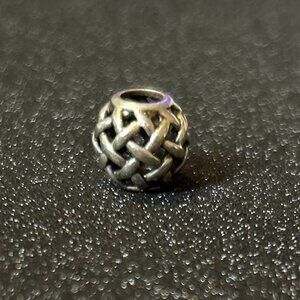 Pandora: Forever Entwined Open Work Bead Silver Wave